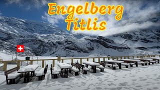 EngelbergTitlis Cable Car Experience Breathtaking Views [upl. by Ennahgem]