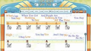 Someone Like You  Spidey  Chords amp Lyrics Lesson Guitaraoke  playwhatyoufeelcom [upl. by Ambros501]