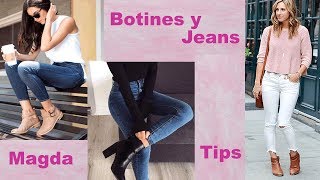 Jeans y Botines Usalos En Tus Outfits [upl. by Enelhtac804]