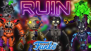 Five Nights at Freddys Action Figure Line Concepts for RUIN  FNAF Funko Merch [upl. by Godred159]