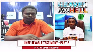 UNBELIEVABLE TESTIMONY OF PASTOR KWAME ACHEAMPONG [upl. by Iseabal]