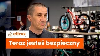 ELTROX  Razem bezpieczniej Zabezpieczamy salon rowerowy w Sosnowcu [upl. by Aenal]