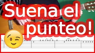 Suena el dembow Joey Montana  Sebastián Yatra Tutorial Guitarra [upl. by Ellynn]