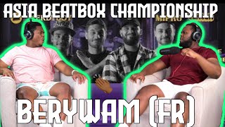 Berywam FR｜Asia Beatbox Championship 2019 Judge Showcase Brothers Reaction [upl. by Leynwad]