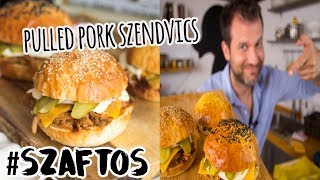 A legszaftosabb pulled pork szendvics [upl. by Ahsirtap]