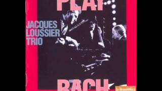 Jacques Loussier Trio  Corale Jesus Bleibet Meine Freude [upl. by Ardnazil504]