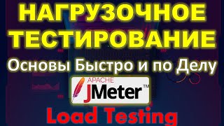 JMETER  Основы Нагрузочного Тестирования Сайтов  Load Testing Basics [upl. by Ahseiyt]