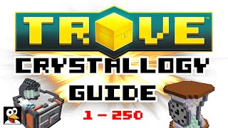 TROVE  CRYSTALLOGY GUIDE 1250 250300 In The Description  Trove Guide amp Tutorial [upl. by Jamnes]