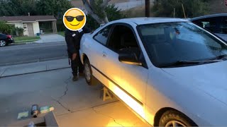 DC2DC4 Integra YONAKA EXHAUST INSTALL AND SOUND TEST [upl. by Ragland22]