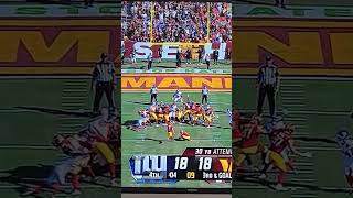 A walk off game winning 30 yard field goal by Washington Commanders [upl. by Annav]