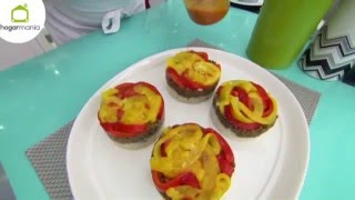 Receta Exprés Timbal de lentejas pimientos morrones y arroz [upl. by Naul]