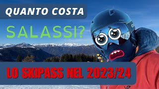 Prezzi Skipass del 2024 arrivano i salassi per sciare [upl. by Eniamrehc]