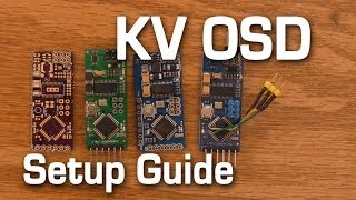 How to Setup KV OSD MinimOSD Naze32 [upl. by Erdied393]