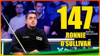 Amazing 147 by Ronnie OSullivan [upl. by Zachary466]