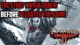 Divinity Original Sin 2 15 Tips and Tricks I Wish I Knew Before I Started Playing [upl. by Ntsuj]