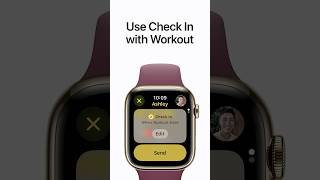 How to use Check In with Workout  Apple Support [upl. by Ardnaid]