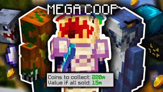 MEGA COOP is RICH 6 Hypixel Skyblock [upl. by Hunfredo]