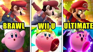 EVERY FINAL SMASH EVER  Smash Bros Brawl Wii U amp Ultimate EvolutionComparison [upl. by Ariek]