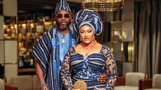 HOW ACTRESS BIODUN OKEOWO OMO BORTY’S HUSBAND DANCED AT THEIR TRADITIONAL WEDDING CEREMONY IN LAGOS [upl. by Ahsetel911]