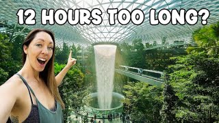 12 Hours in the Worlds BEST Airport  Singapore Changi Stopover [upl. by Wanids]