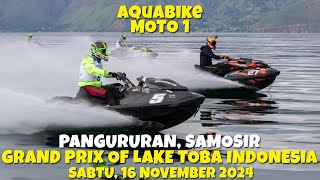 🔴p1 Pangururan AQUABIKE GP of Lake Toba Indonesia  Moto 1 [upl. by O'Driscoll56]