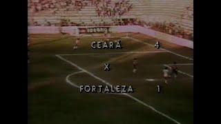 Ceará 4 x 1 Fortaleza  Campeonato Cearense 1980 [upl. by Alexandr]