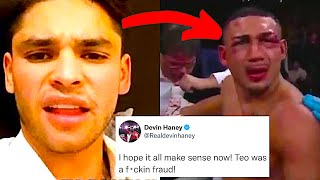 BOXERS REACT TO TEOFIMO LOPEZ LOSING TO GEORGE KAMBOSOS  TEOFIMO VS KAMBOSOS REACTION Haney Ryan [upl. by Yeslrahc]