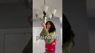 can you paint ceiling lights diy [upl. by Judy]