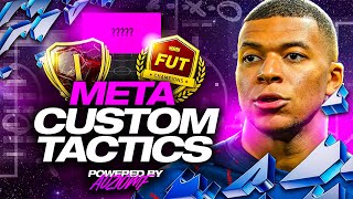 THE BEST META FORMATIONS amp CUSTOM TACTICS 🔥  FIFA 22 Ultimate Team [upl. by Koal]