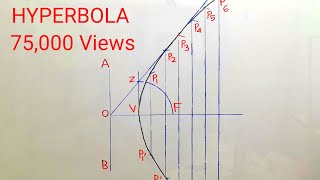 Hyperbola Drawing  Engineering Graphics  Tamil  Anna University  Tamil [upl. by Eanore]