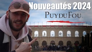 Les nouveautés de la saison 2024 au Puy du Fou  Jai adoré le Secret de la Lance [upl. by Atiseret]