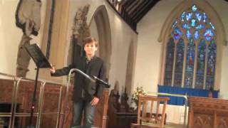 Come unto him sung by Laurence Kilsby [upl. by Schoof408]