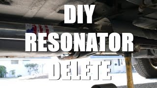 DIY Resonator Delete [upl. by Airdnal820]