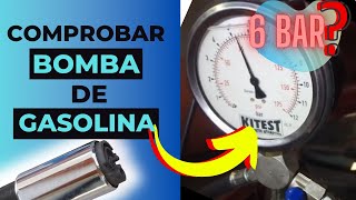 Como probar PRESION DE BOMBA DE GASOLINA y regulador con manómetro SuPeR RáPiDo [upl. by Endys]