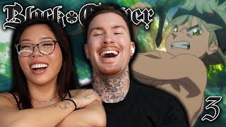 THEIR JOURNEY BEGINS  Black Clover Episode 3 Reaction [upl. by Enicar]