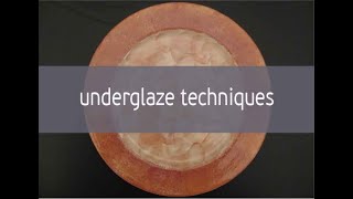 How To Use Chrysanthos Underglazes [upl. by Nosbig]