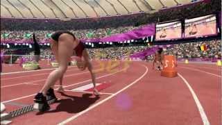 Womens 400m  London 2012The Olympic Games  XBOX 360  Hard [upl. by Oyek]