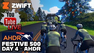 Lama LIVE Festive 500 Day 4  AHDR Wednesday Ride [upl. by Akinehs]