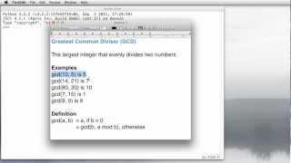 Python Greatest Common Divisor GCD [upl. by Aleacin]