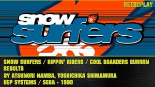 Snow Surfers OST  Results Sega Dreamcast [upl. by Noletta]