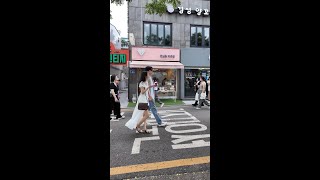 Hongdae Street 🌬☀🧡💙hongdae hongdaestreet seoul [upl. by Eatnhoj]