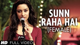 quotSun Raha Hai Na Tu Female Versionquot By Shreya Ghoshal Aashiqui 2 Full Video Song [upl. by Tabatha]