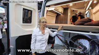 🌴 Westfalia Sven Hedin 2018 auf VW Crafter  Modell 2018 von TOGO REISEMOBILE [upl. by Lyrret357]