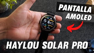 El MEJOR Reloj por menos de 50 Dólares  HAYLOU Solar Pro [upl. by Yeargain]