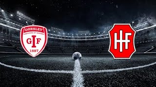 Gorslev IF vs Hvidovre IF 🔴Live Match Today⚽🎬 [upl. by Dadirac826]