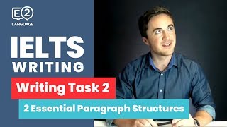 IELTS Writing Task 2  TWO ESSENTIAL PARAGRAPH STRUCTURES with Jay [upl. by Russ]