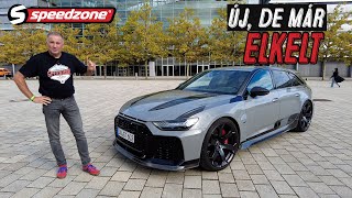 Audi RS6 GT  RS4 Jubileum Új de már elkelt  Speedzone teszt [upl. by Dyson283]