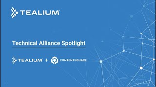 Contentsquare Technical Alliance Spotlight [upl. by Prober]