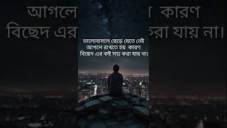 ভালোবাসলে ছেড়ে যেতে নেই আগলে রাখতে হয়। [upl. by Winona]