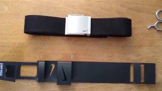 Nike Web Belt Cutting [upl. by Jacobine]